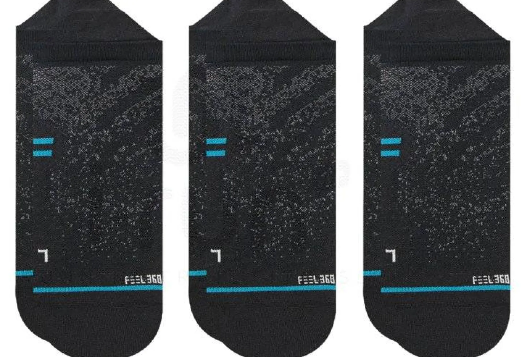 3 paires Run Light Tab