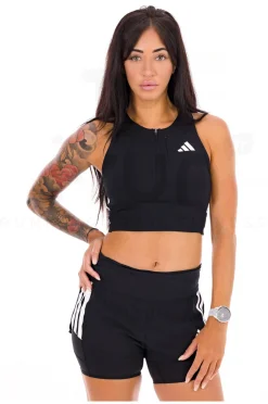 adizero crop top femme