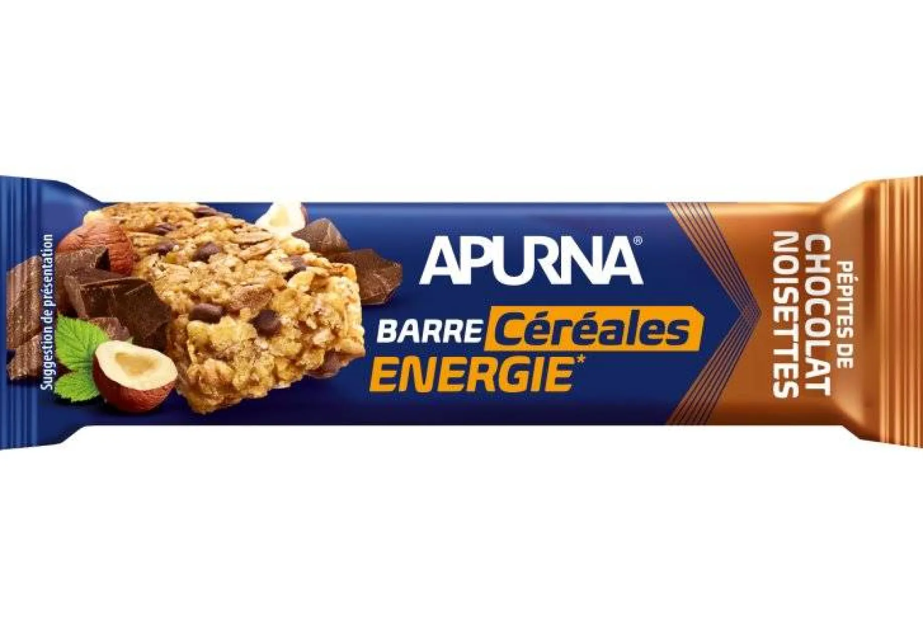 Barre énergétique - Pépites de chocolat/Noisettes
