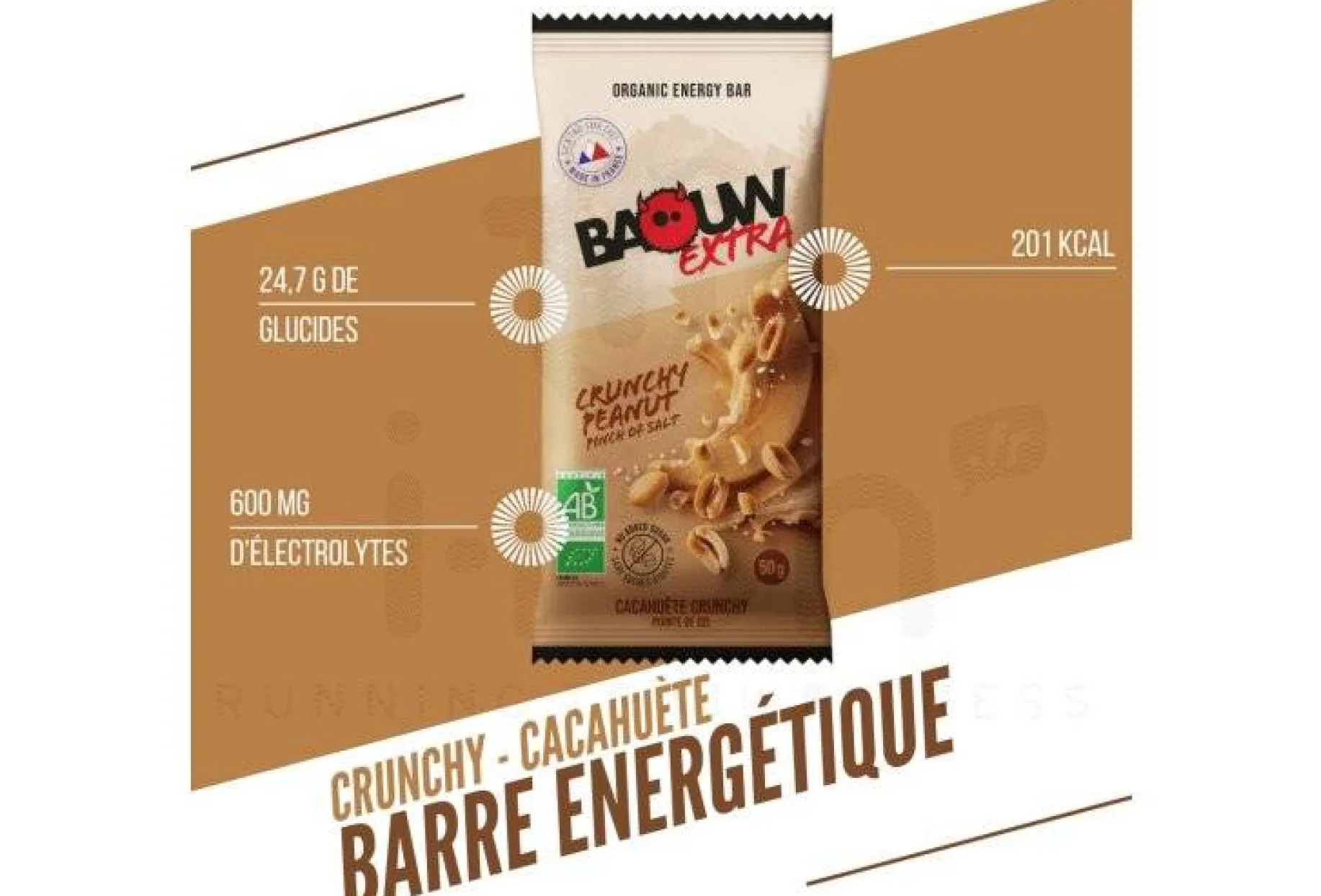 Barre énergétique bio Extra