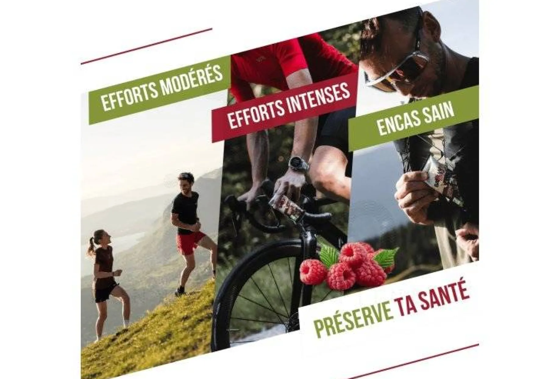 Barre énergétique bio Extra - Framboise - Pistache