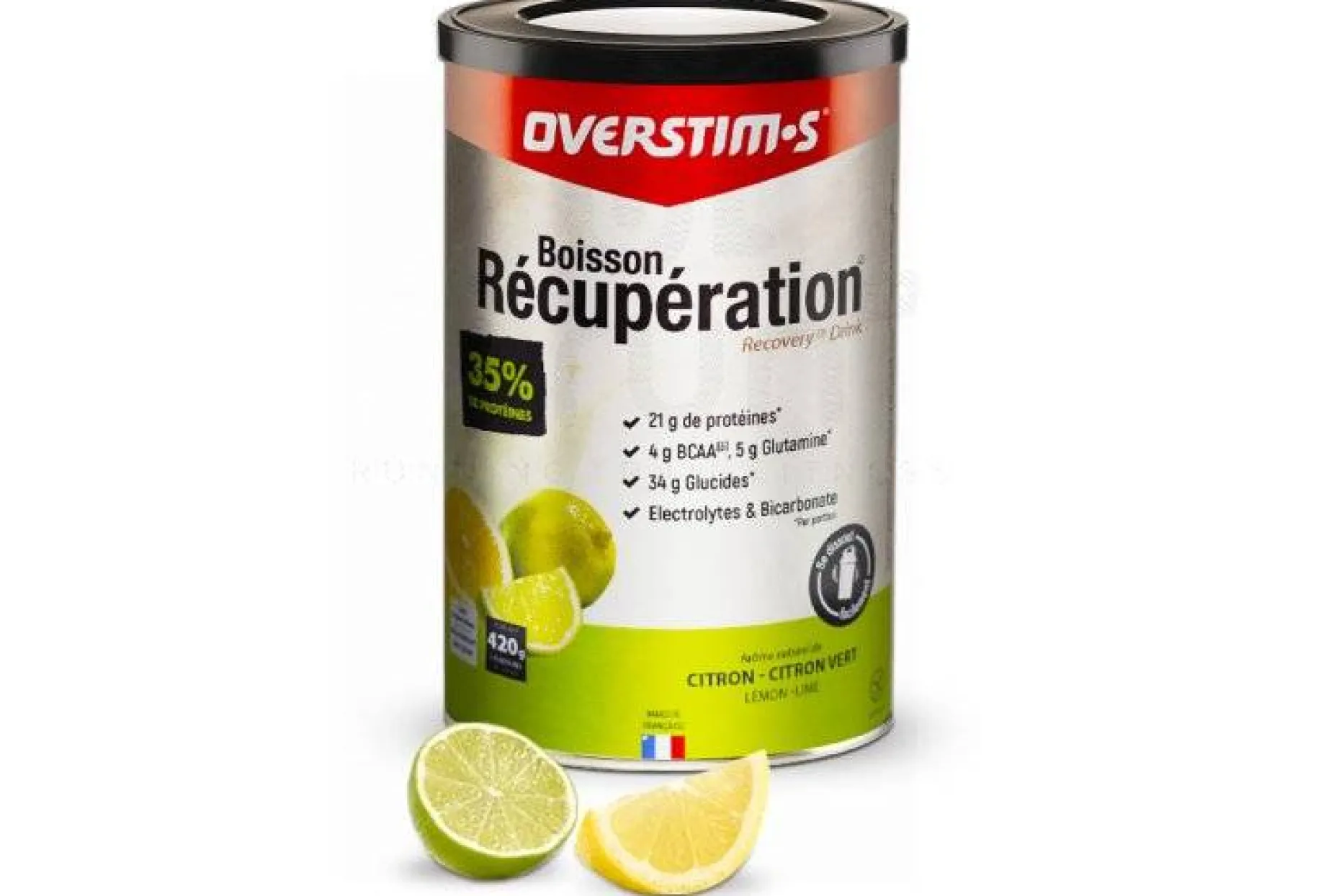 Boisson Récupération Élite 420g - Citron/citron vert