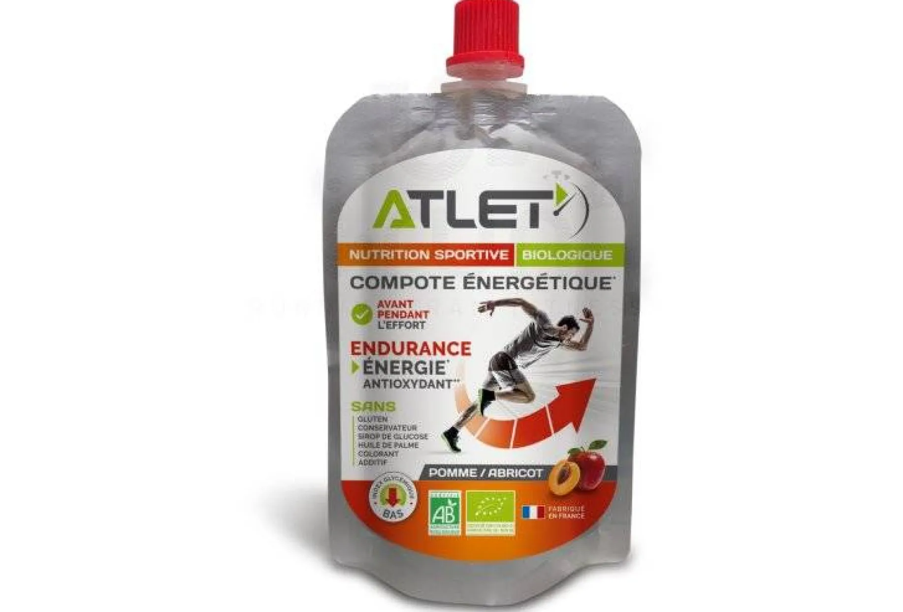 Compote Énergétique - Pomme/Abricot