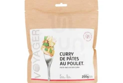 Curry de pâtes au poulet