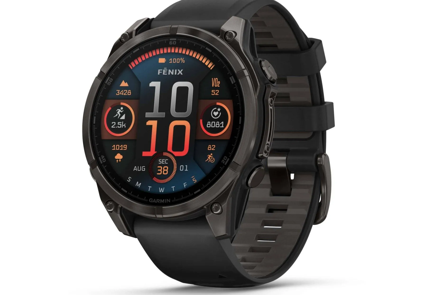 Fenix 8 AMOLED Sapphire Titane