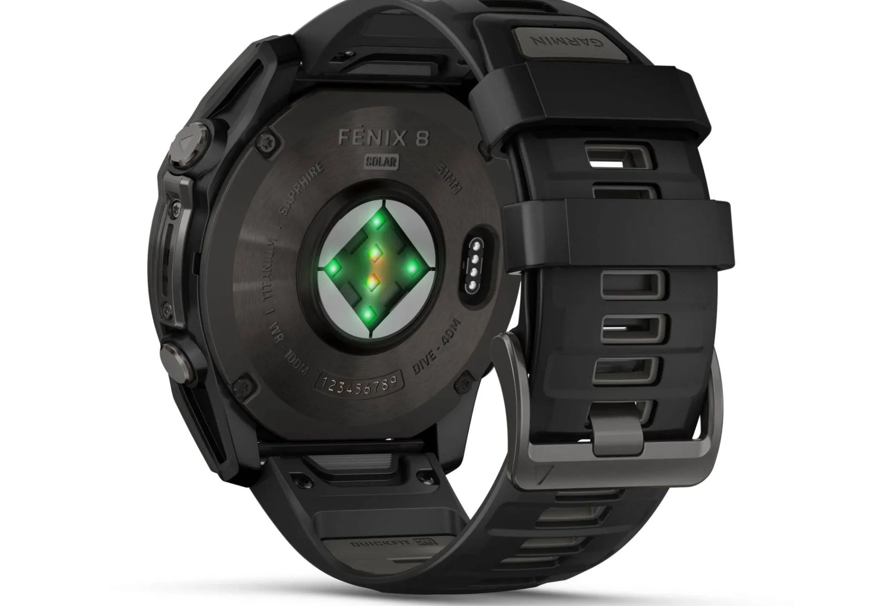 Fenix 8 Solar Sapphire Titane