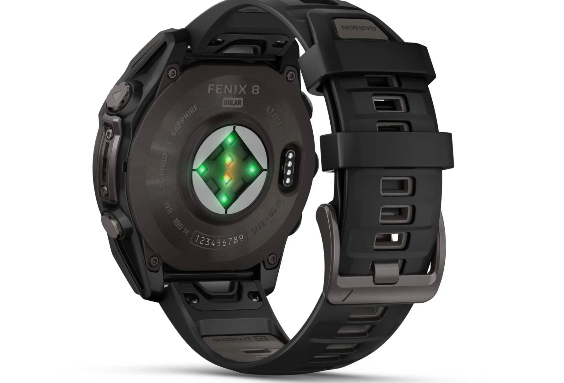Fenix 8 Solar Sapphire Titane