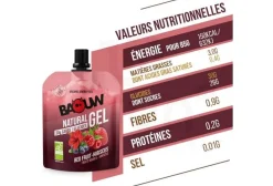 Gel naturel bio - Fruits rouges - Hibiscus