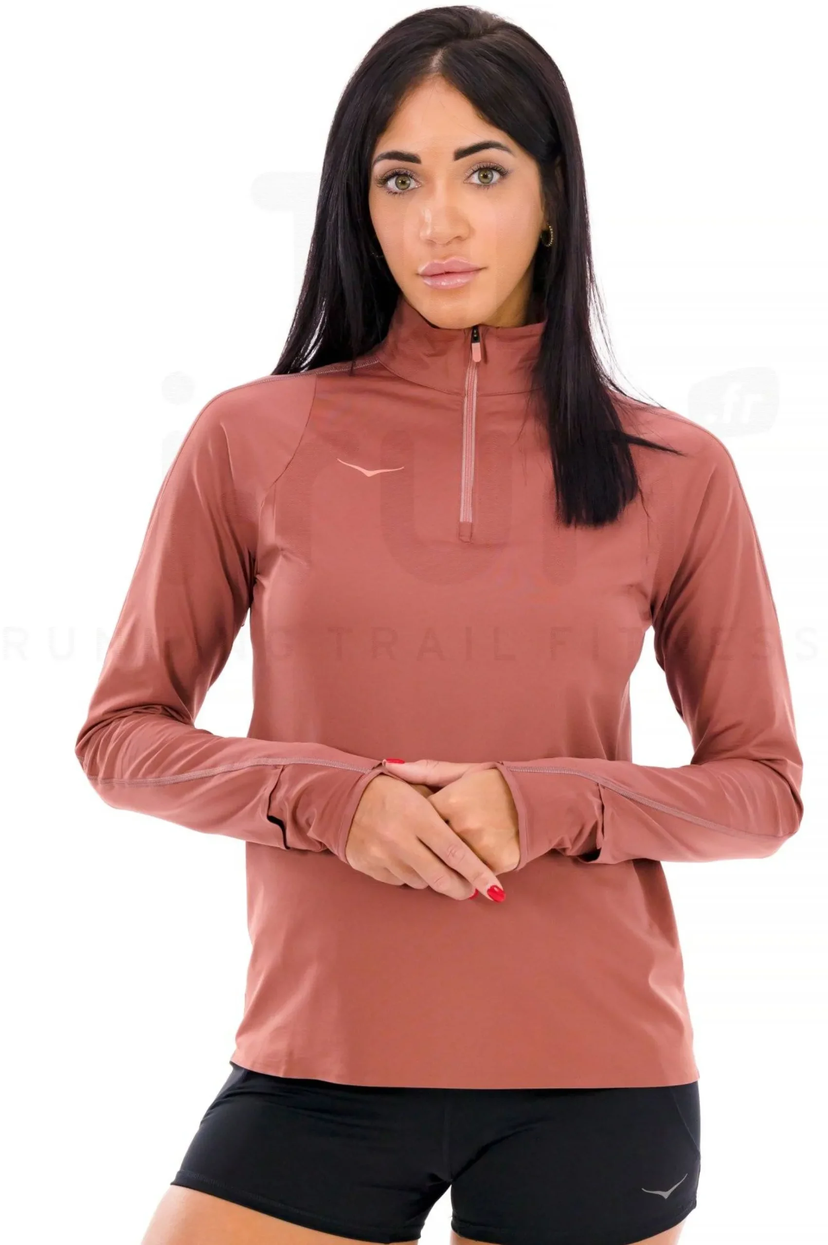 Glidetech 1/4 zip femme