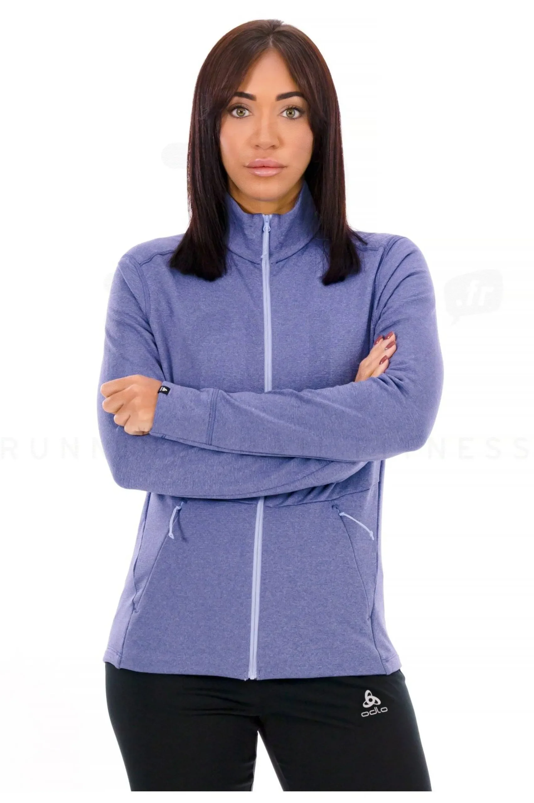 Grid Fleece femme