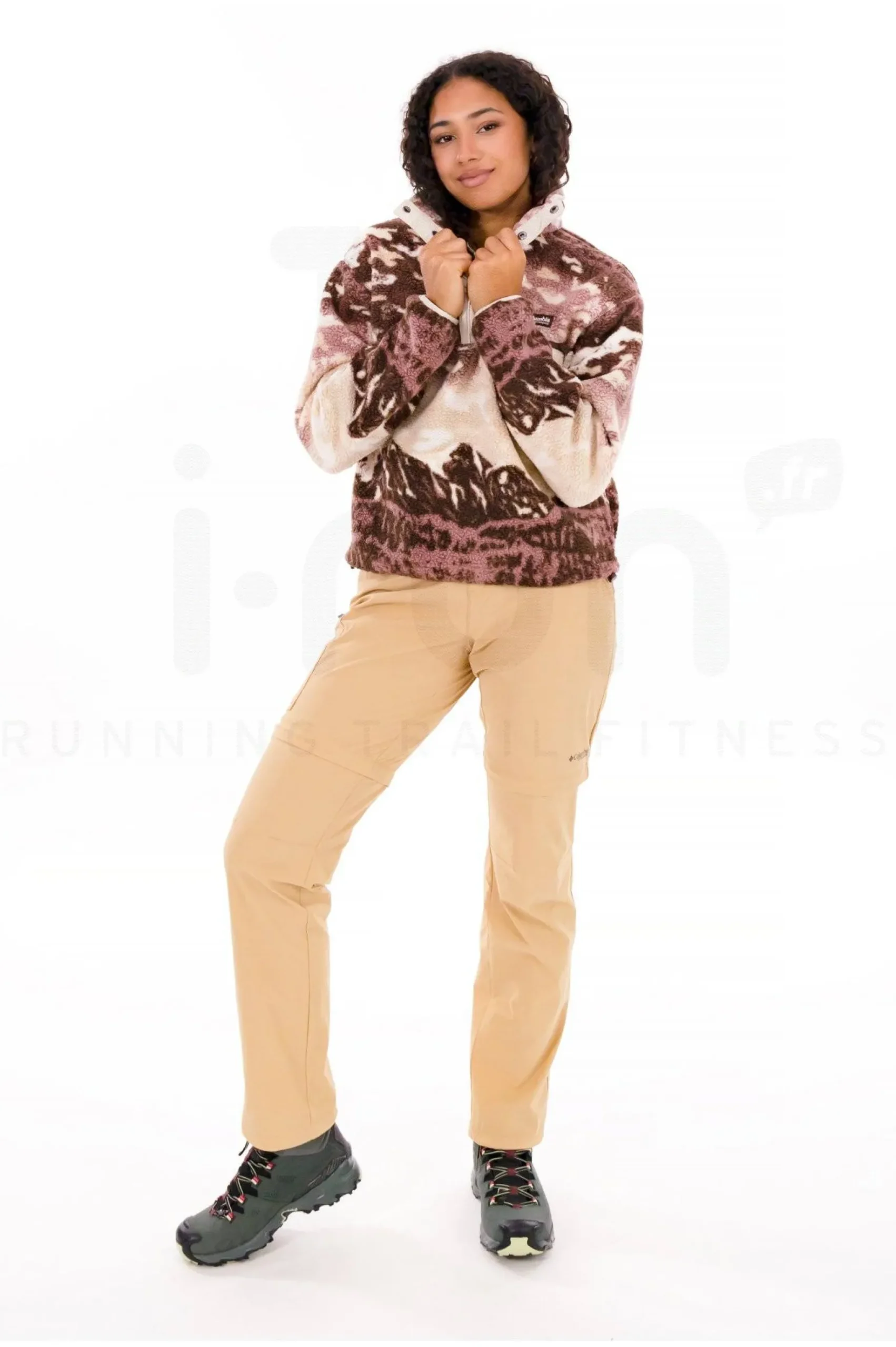 Helvetia II Printed Cropped femme