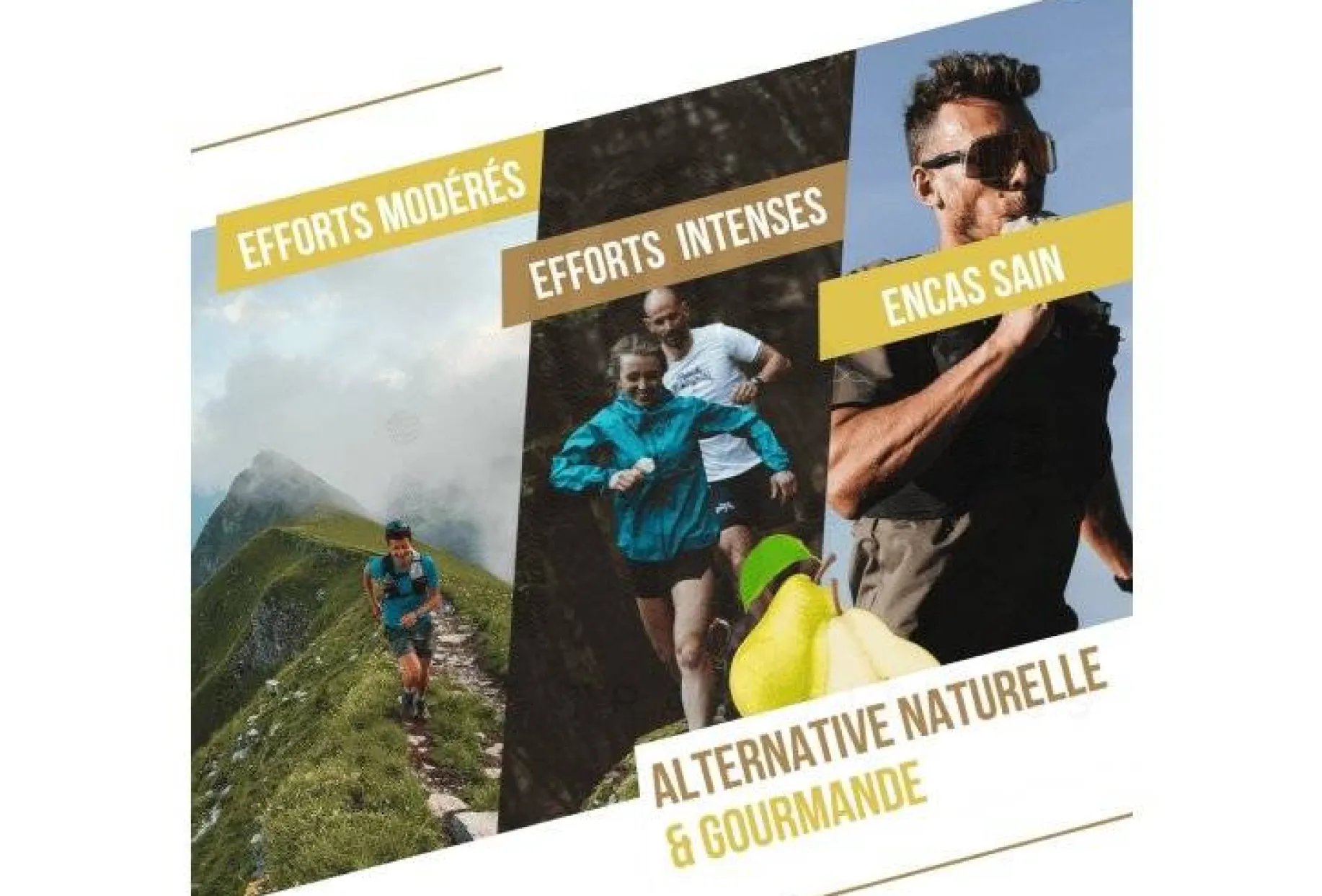 Purée nutritionnelle bio - Poire - Pomme - Menthe