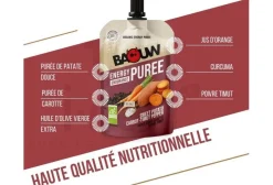 Purée nutritionnelle bio - Patate douce - Carotte - Poivre Timut