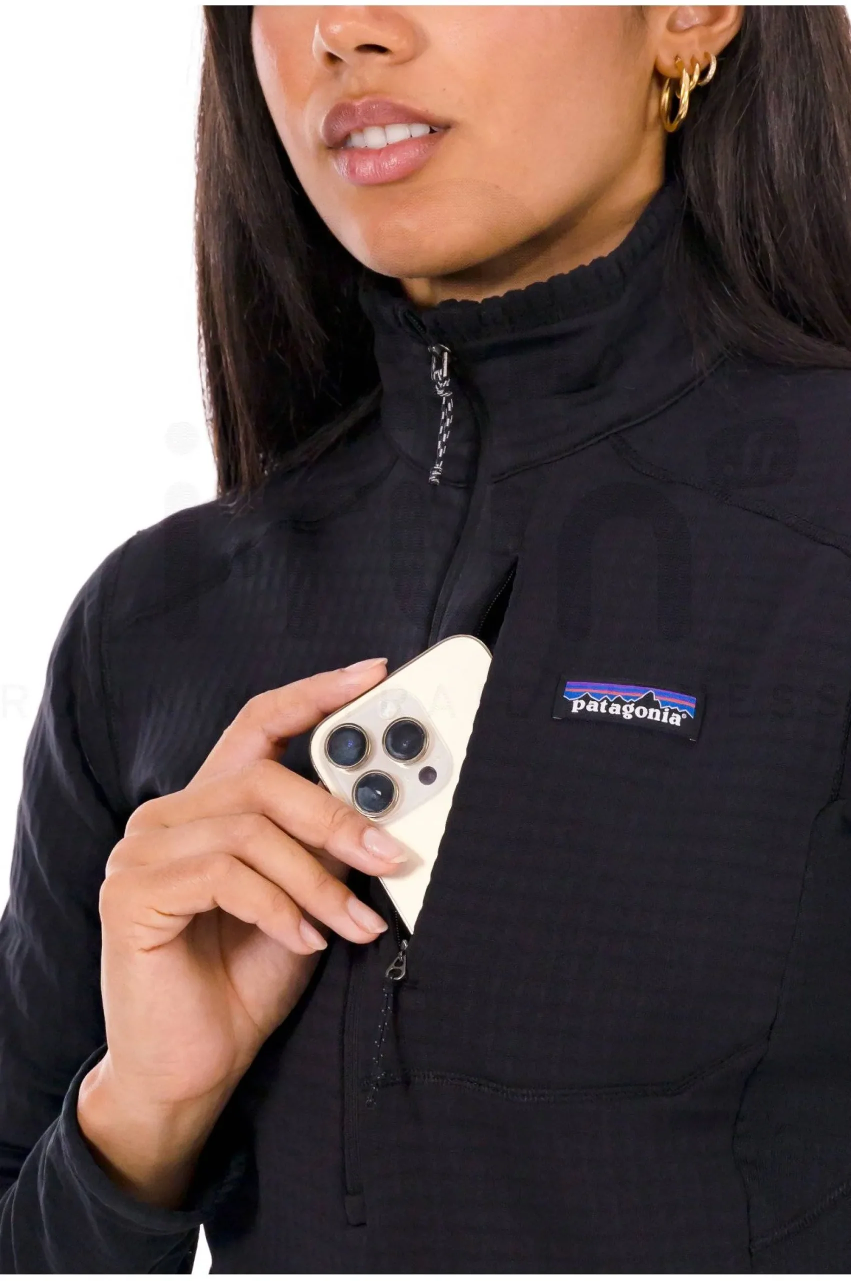 R1 Fleece 1/2 Zip femme