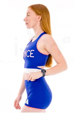 Team France Crop Top femme