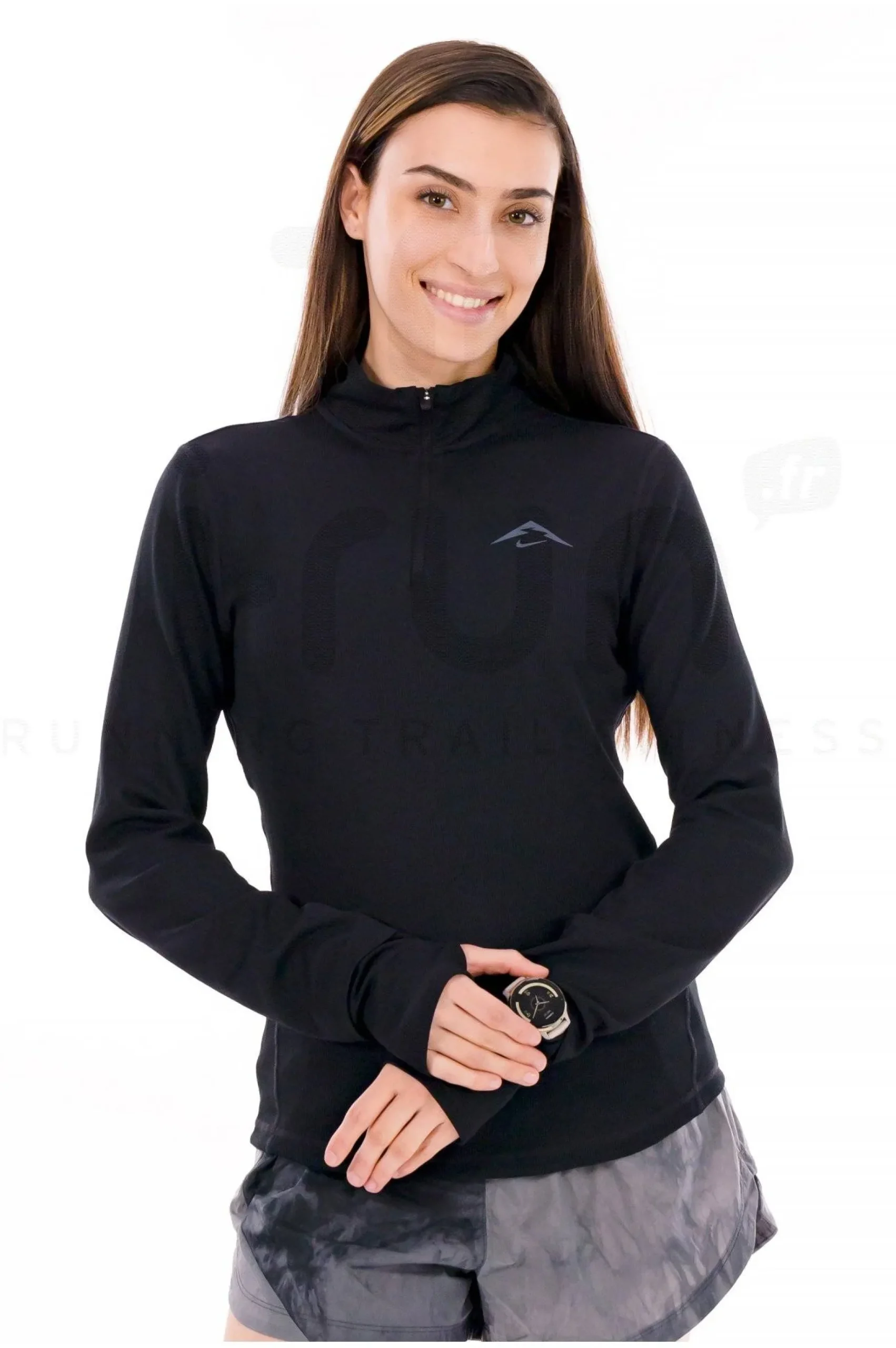 Trail 1/4 Zip femme