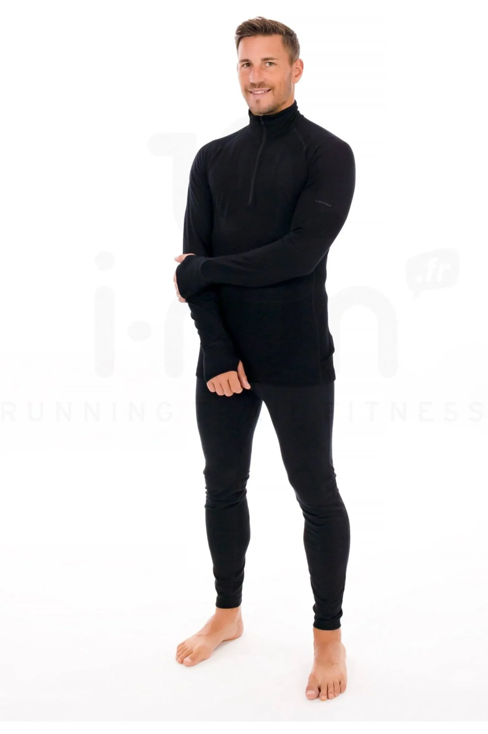 ZoneKnit Mérinos Half Zip 200